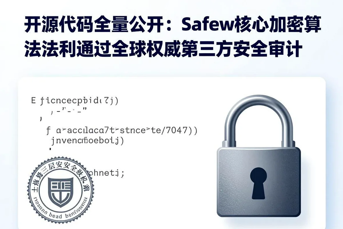 开源组件全公开:Safew安全聊天软件核心加密算法通过全球第三方安全审计