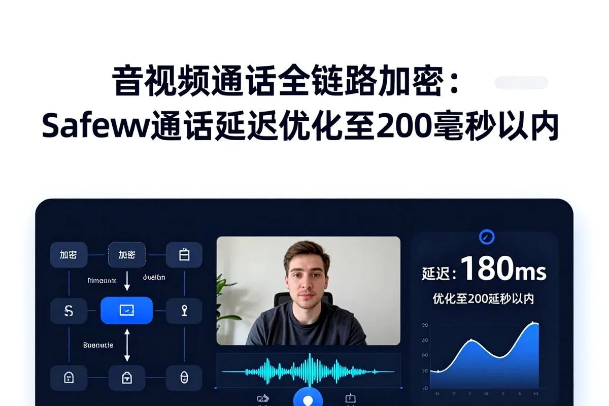语音视频全加密:Safew实时通话功能延迟优化至200毫秒以内