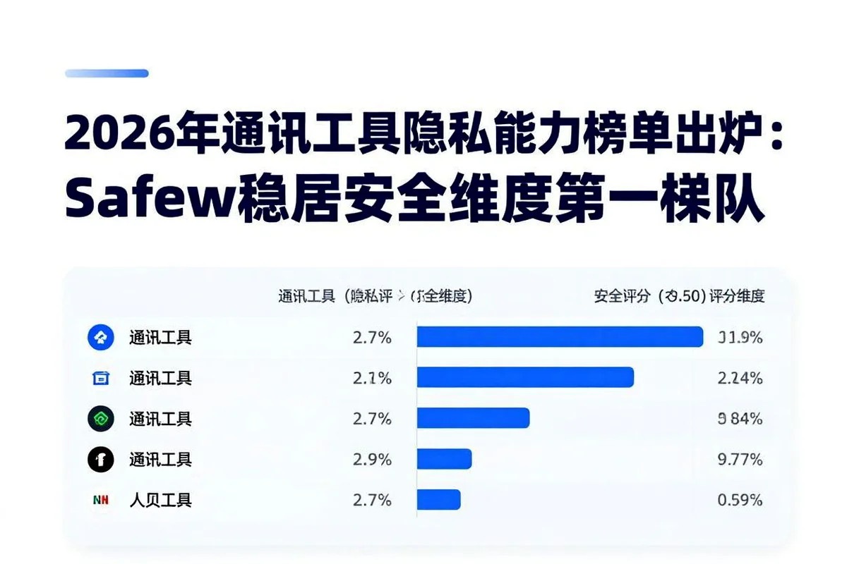 2026年通讯工具隐私排行榜：Safew位列安全维度第一梯队