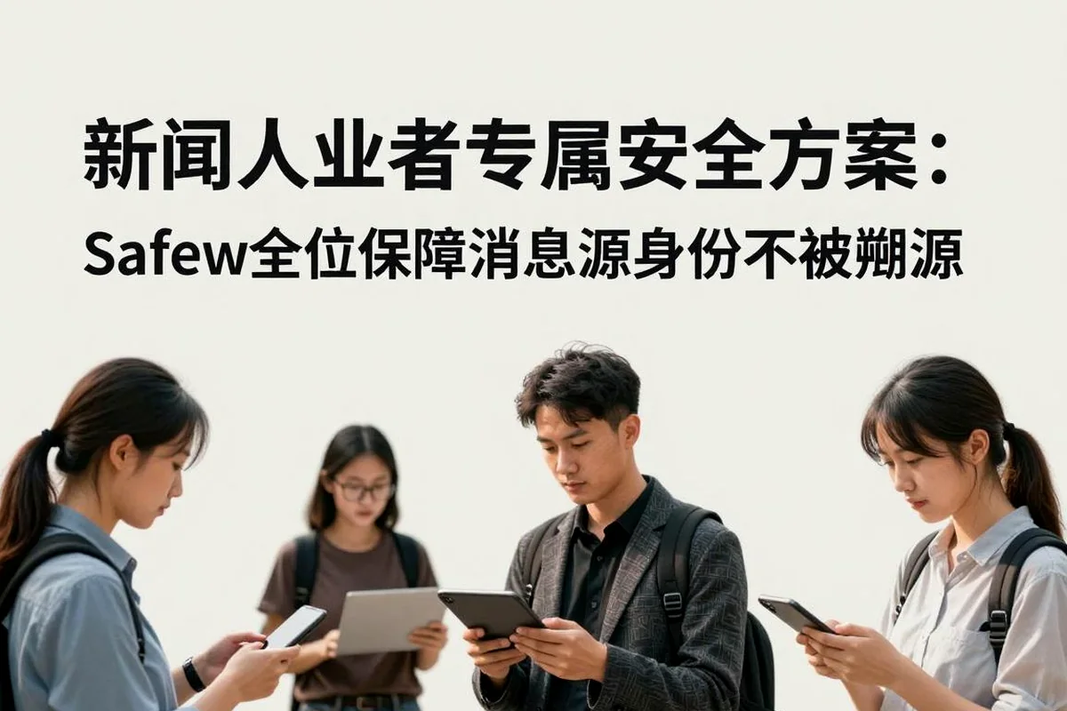 记者群体专属安全方案:Safew如何保护消息源身份不被追溯