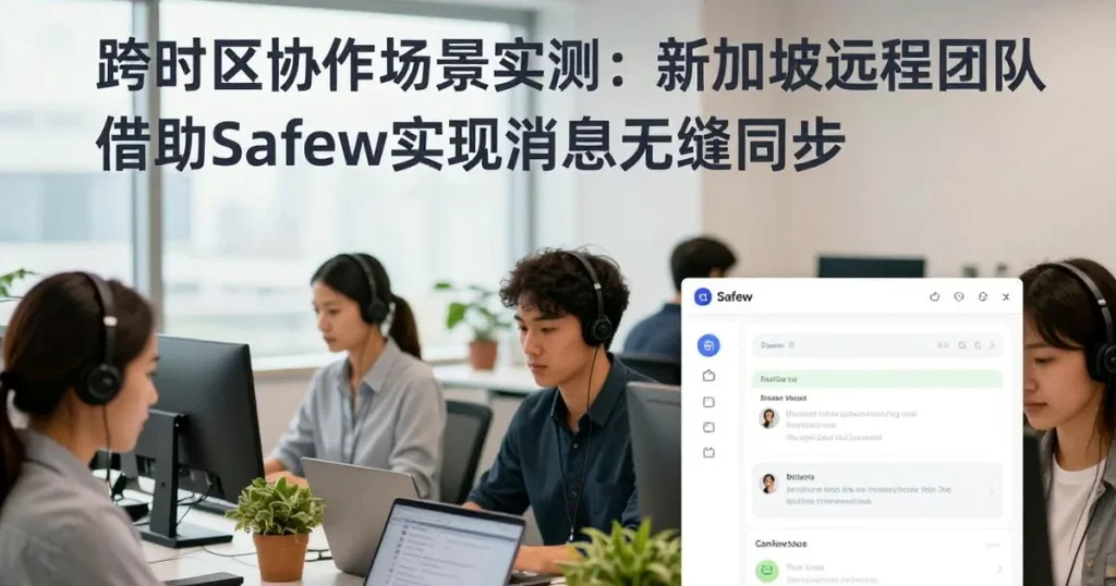 跨时区协作实测：新加坡远程团队用Safew实现无缝消息同步