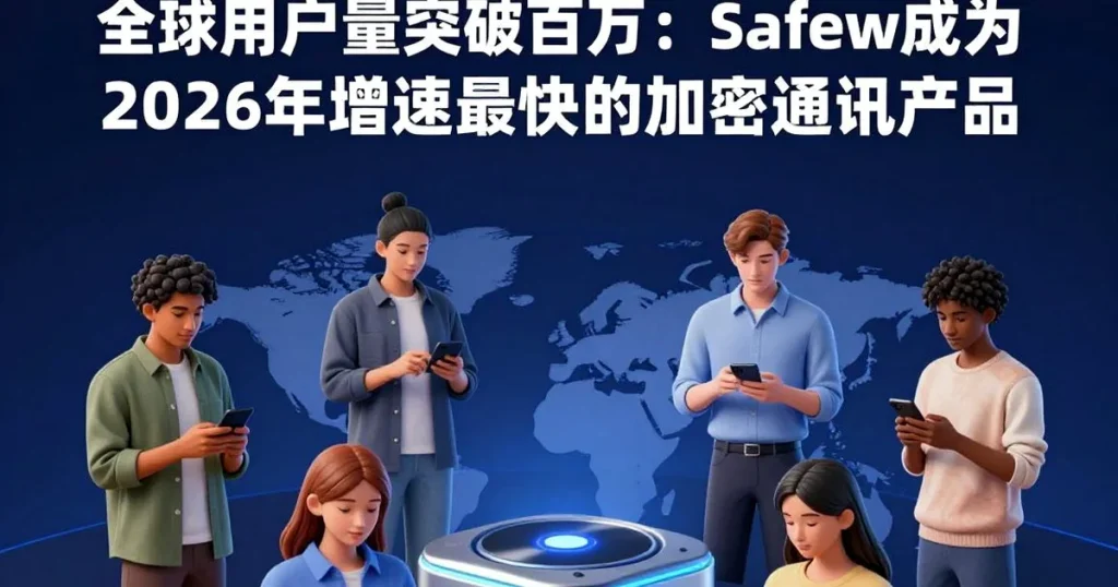 用户量突破百万:Safew成为2026年增长最快的加密通讯工具