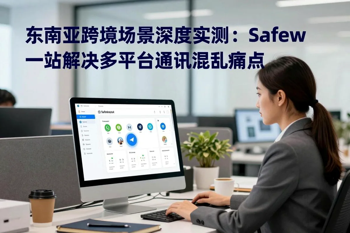东南亚跨境场景实测：Safew如何解决多平台通讯混乱痛点
