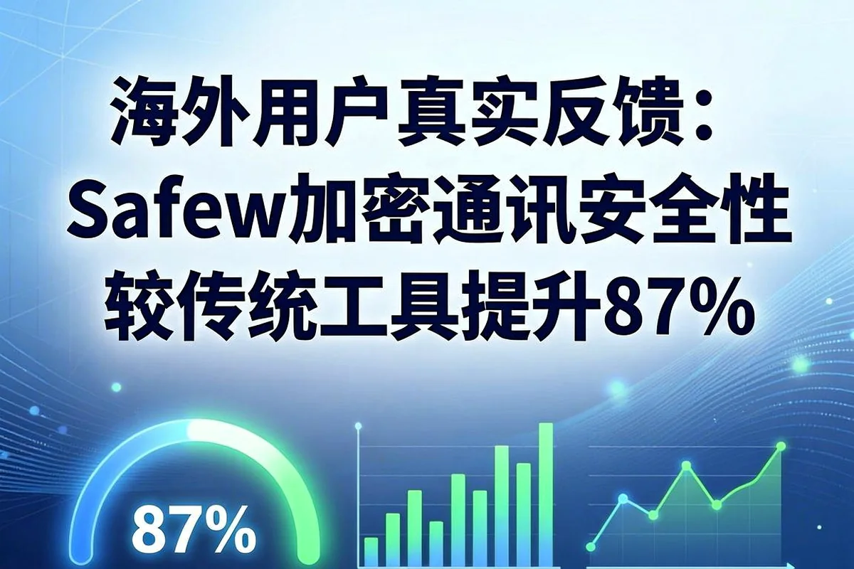 海外用户反馈:Safew安全聊天软件加密通讯比传统工具安全性提升87%