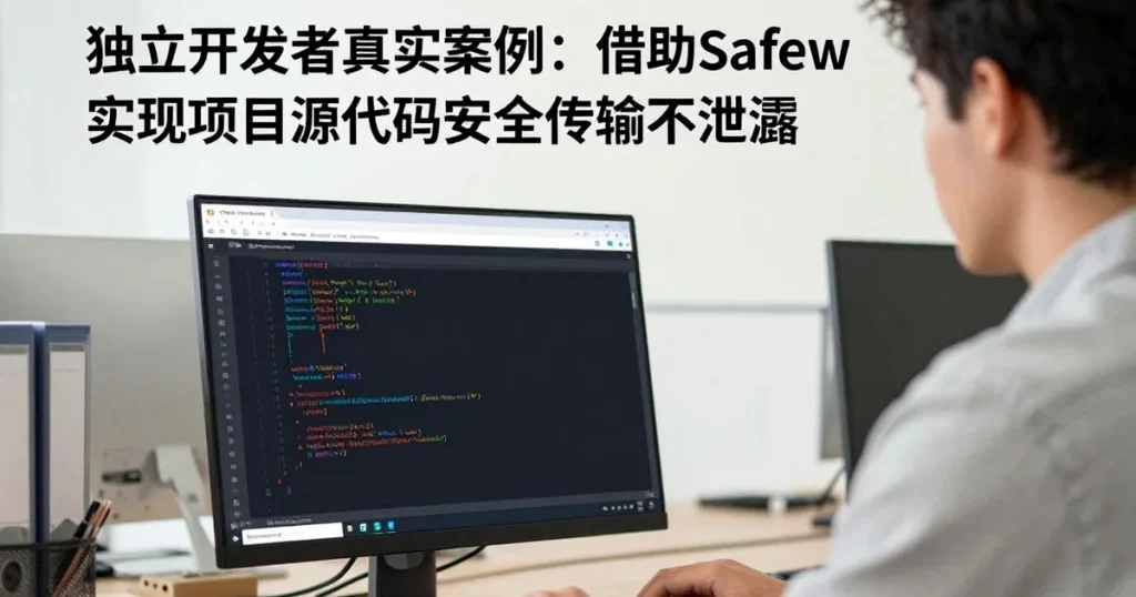独立开发者案例：用Safew安全传递项目源代码不泄露