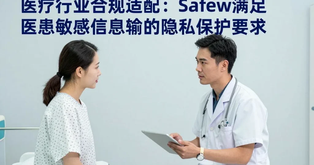 医疗行业适配:Safew满足医患敏感信息传输隐私要求