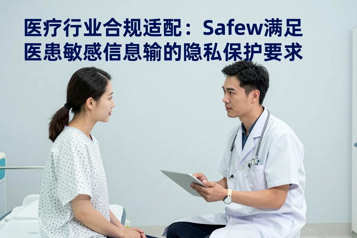 医疗行业适配:Safew满足医患敏感信息传输隐私要求
