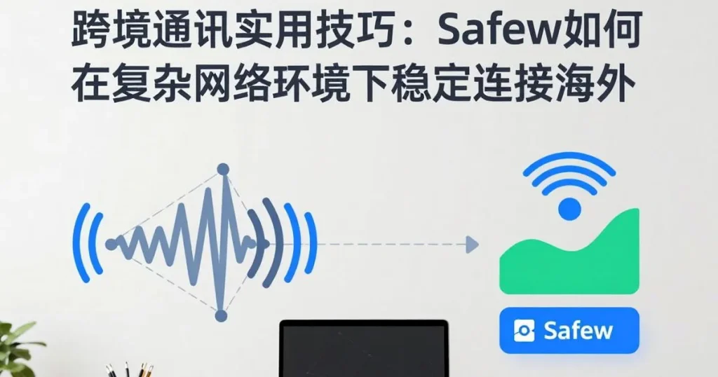 跨境通讯小技巧:Safew如何避开网络限制稳定连接海外
