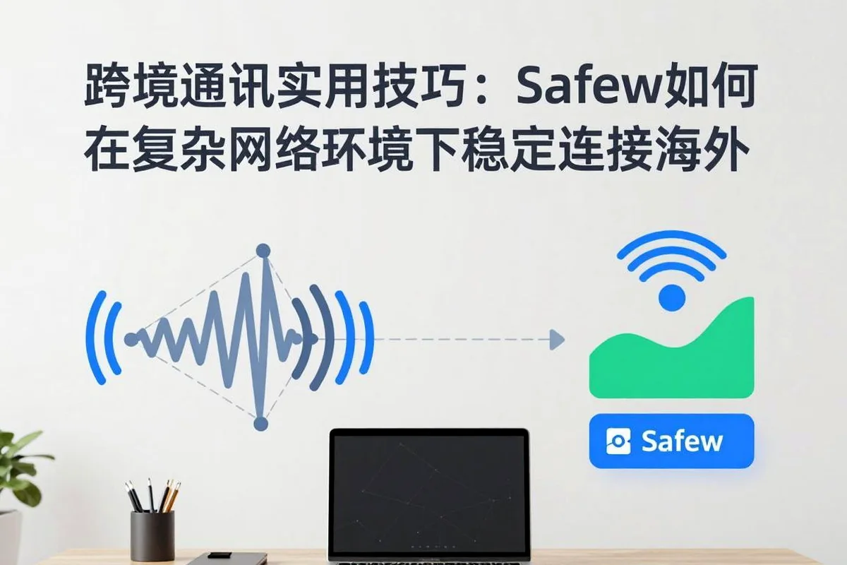 跨境通讯小技巧:Safew如何避开网络限制稳定连接海外