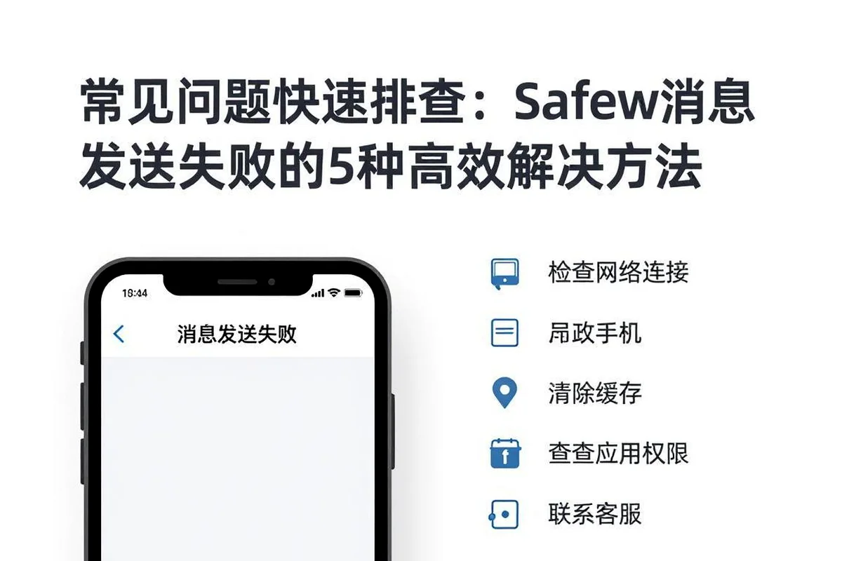 常见问题解答:Safew消息发送失败的5个快速解决方法