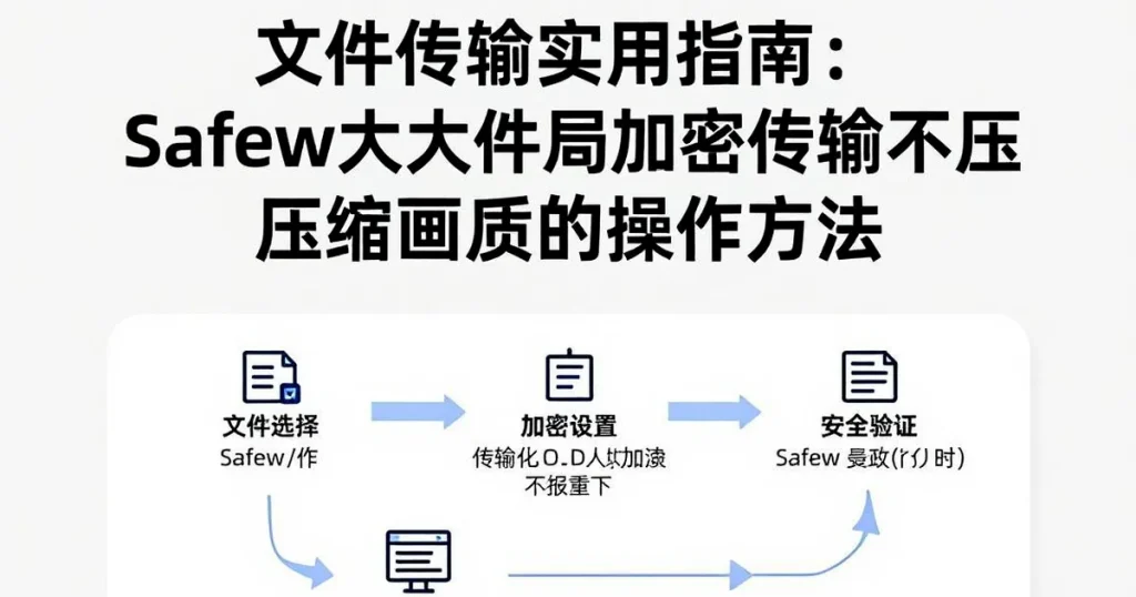 文件传输指南：Safew大文件加密传输不压缩画质的方法