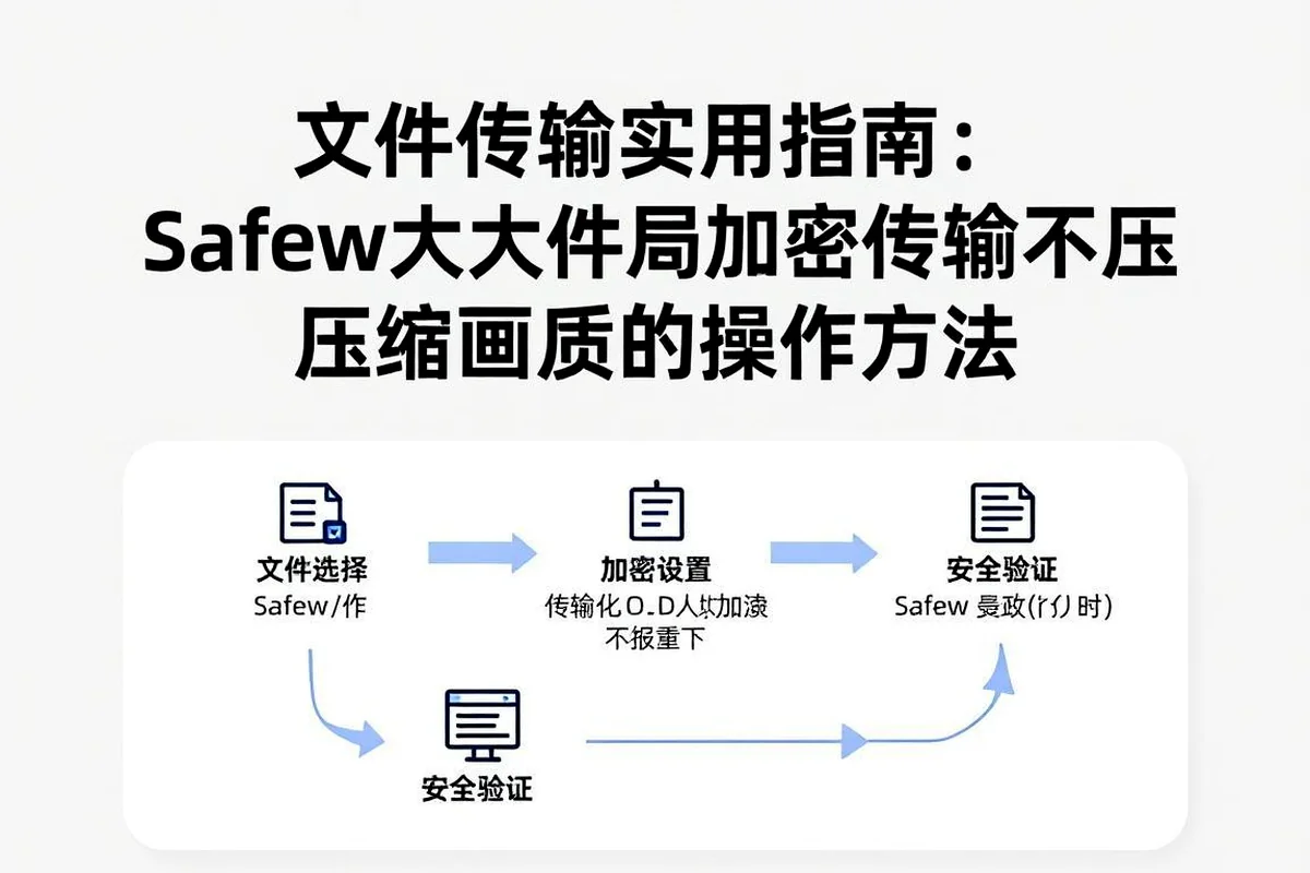 文件传输指南：Safew大文件加密传输不压缩画质的方法