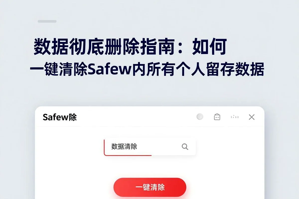数据删除指南:如何彻底删除Safew里的所有个人数据
