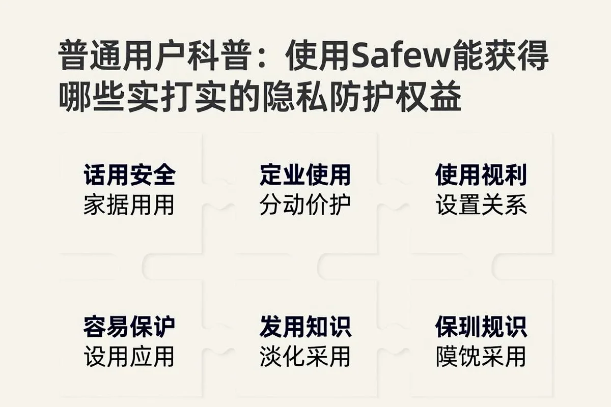 安全科普：普通用户用Safew安全聊天软件能获得哪些实实在在的隐私保护