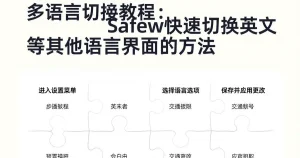 多语言设置教程：Safew怎么切换成英文等其他语言界面