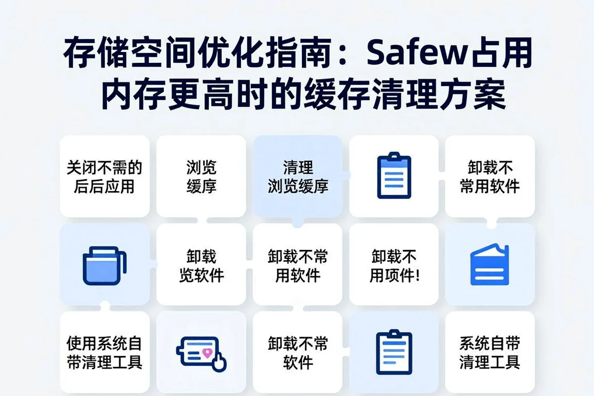 常见问题解答：Safew安全聊天软件占用手机内存太大怎么清理缓存