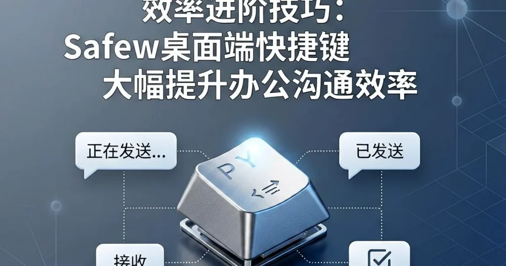 进阶技巧:Safew安全聊天软件桌面端快捷键让办公沟通效率翻倍
