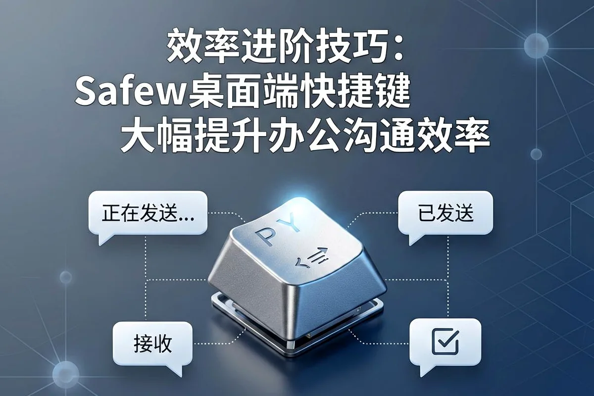 进阶技巧:Safew安全聊天软件桌面端快捷键让办公沟通效率翻倍