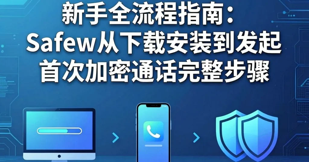 新手必看:Safew安全聊天软件从下载安装到发起第一次加密通话全流程