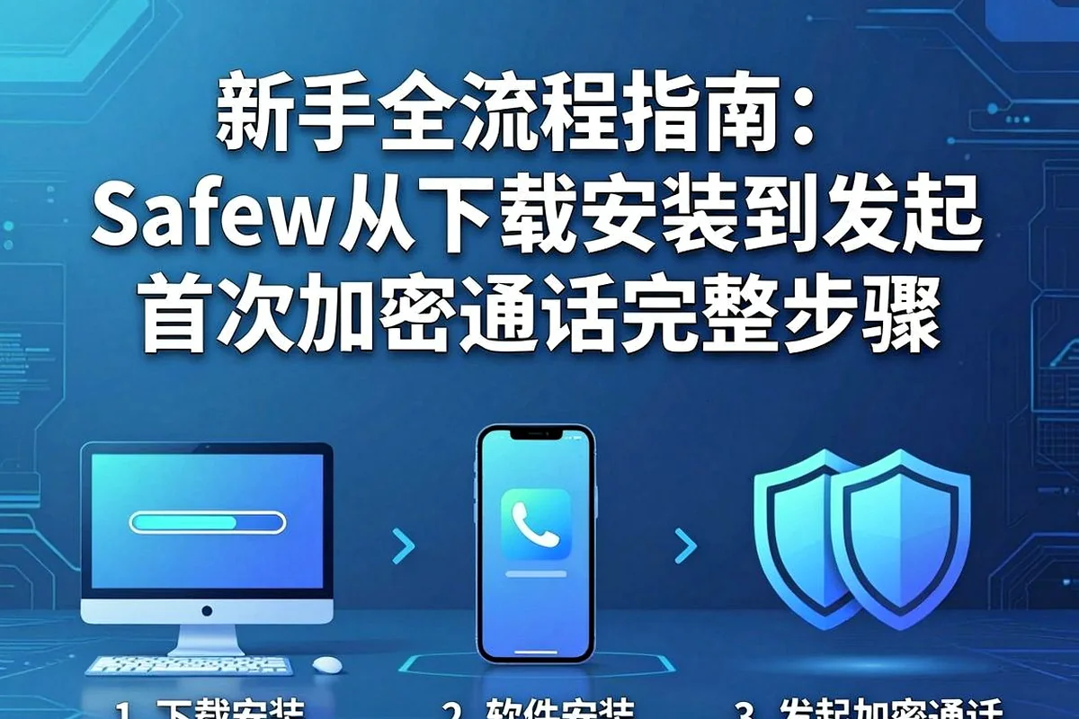 新手必看:Safew安全聊天软件从下载安装到发起第一次加密通话全流程