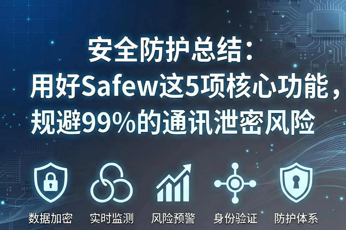 隐私合规指南：个人用Safew安全聊天软件完全符合国内数据安全要求