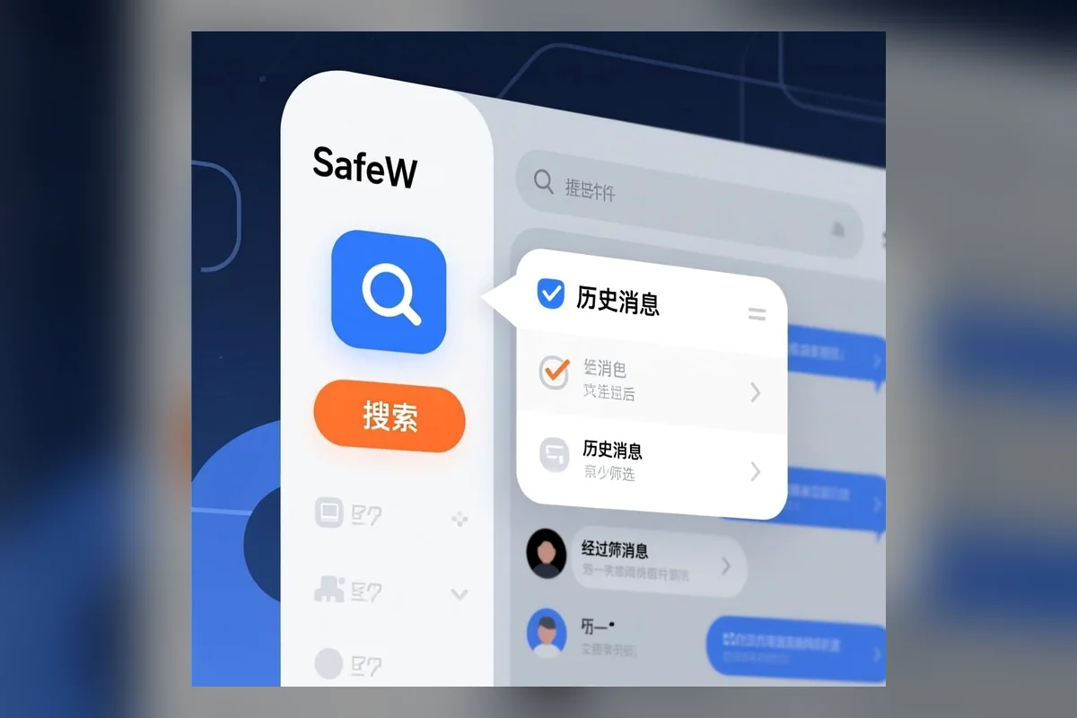 Safew安全聊天软件消息搜索无结果：如何重建聊天记录索引？