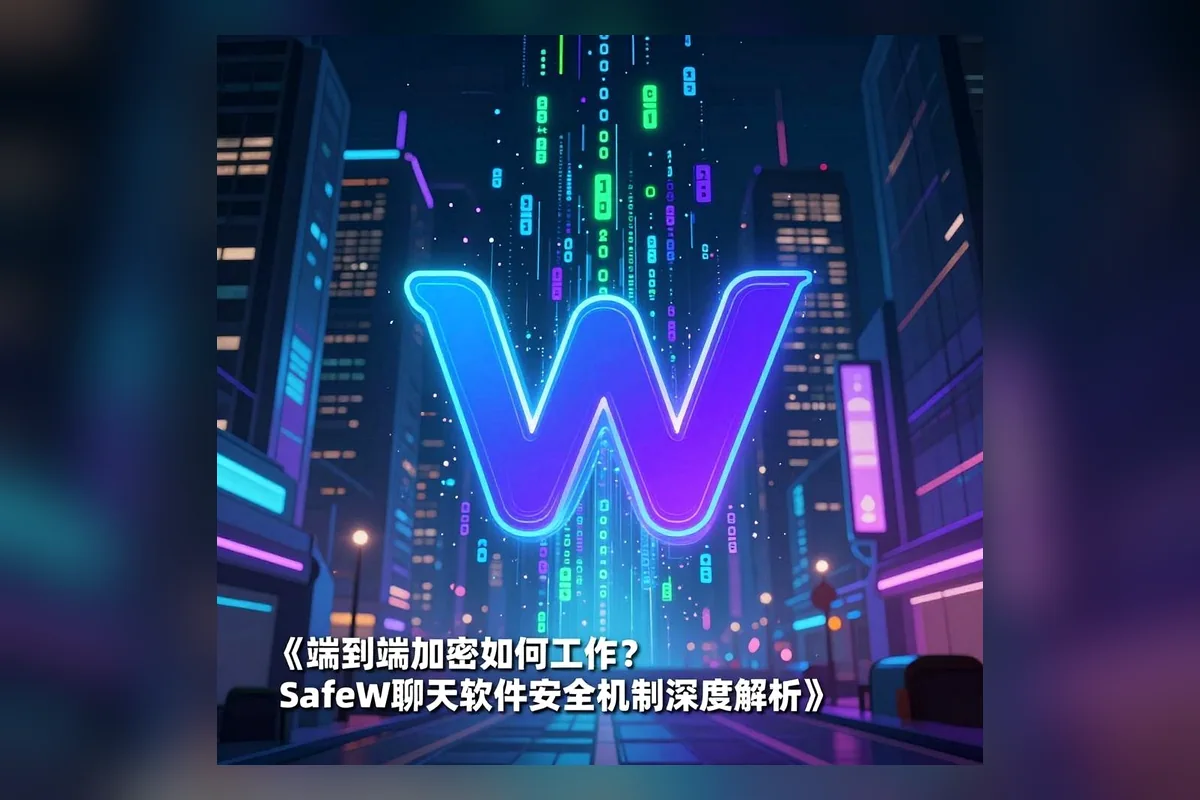 Safew安全聊天软件端到端加密原理:如何实现企业级通信安全?