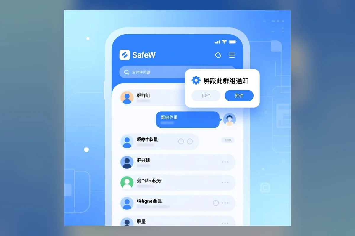 Safew安全聊天软件消息提醒设置指南：如何避免错过重要通知？