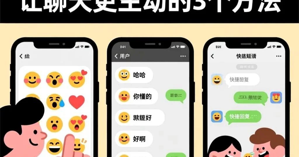 Safew安全聊天软件表情符号与快捷回复：让聊天更生动的3个方法