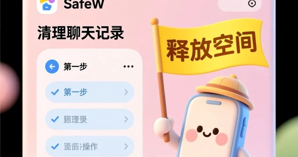 Safew安全聊天软件定期清理聊天记录：释放手机空间的3个步骤