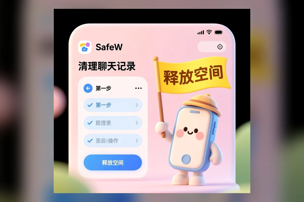 Safew安全聊天软件定期清理聊天记录：释放手机空间的3个步骤