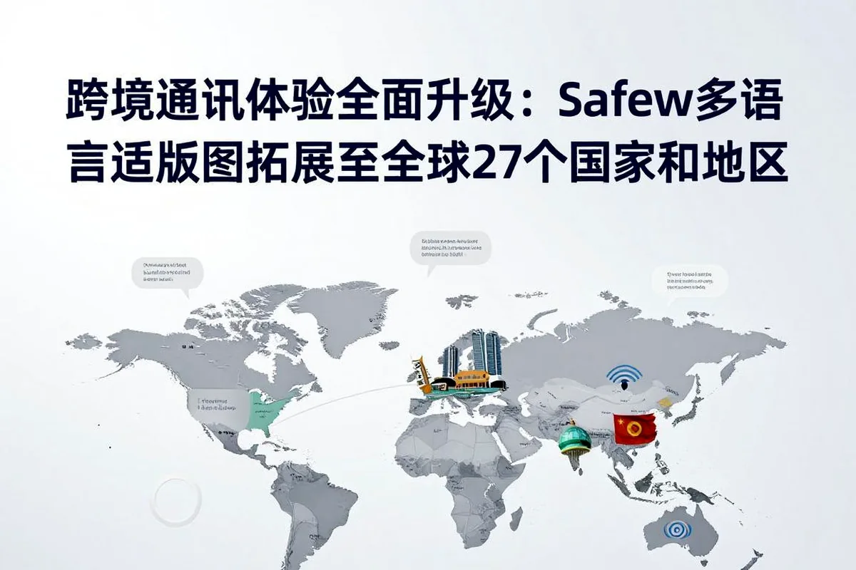 跨境通讯无压力:Safew多语言适配功能正式覆盖27个国家地区