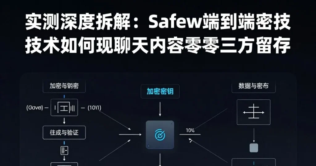 实测对比：Safew端到端加密如何做到聊天内容零第三方留存