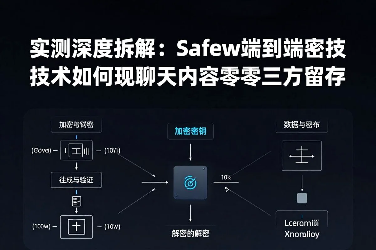 实测对比：Safew端到端加密如何做到聊天内容零第三方留存