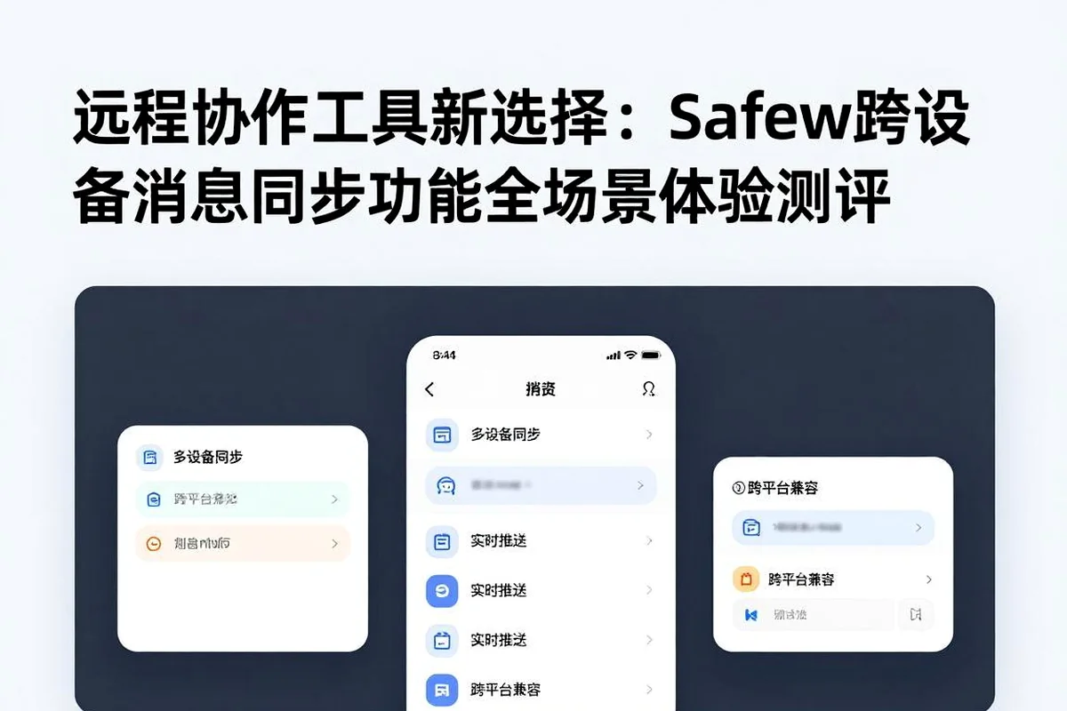 远程团队协作新选择:Safew多设备同步功能体验报告