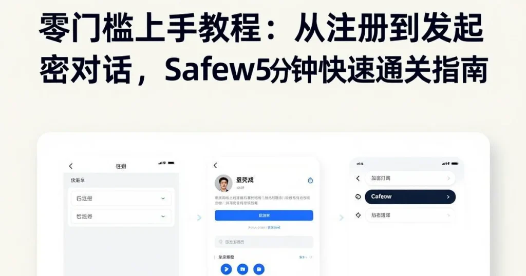 从注册到发起加密对话：Safew5分钟快速上手完整指南