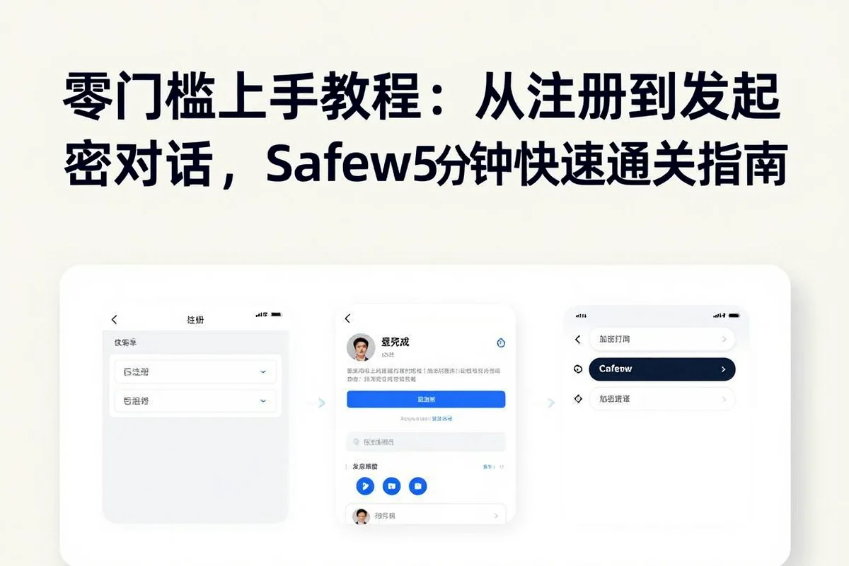 从注册到发起加密对话：Safew5分钟快速上手完整指南